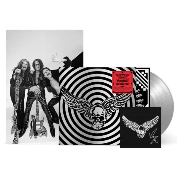 One More Time - Silver Vinyl (YUNGBLUD Store Exclusive) + Signed Art Card