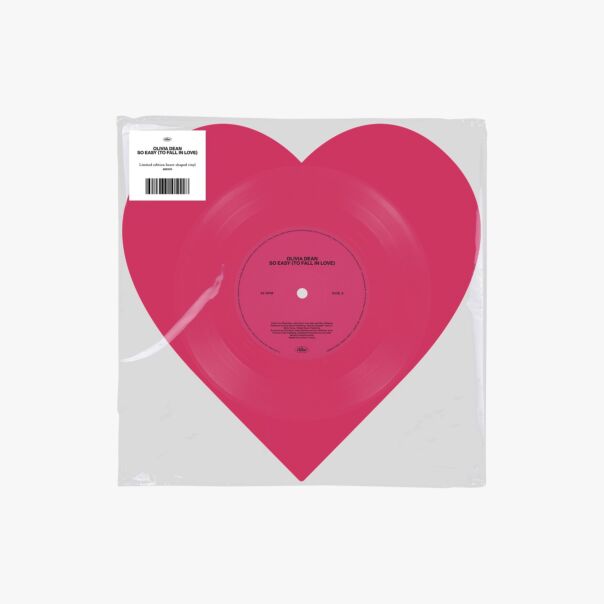 So Easy (To Fall In Love)  10" Heart-shaped Single