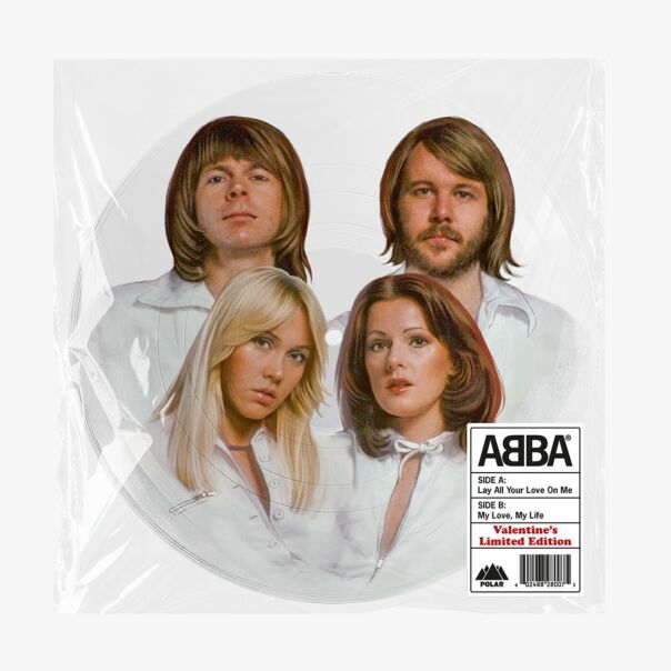 Lay All Your Love On Me / My Love, My Life: Picture Disc Valentine’s 10" Vinyl