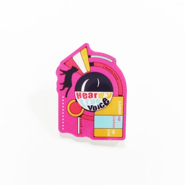 Acrylic Pin Badge - Fleeting Lullaby