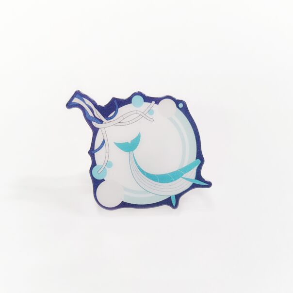 Acrylic Pin Badge - DIGNITY