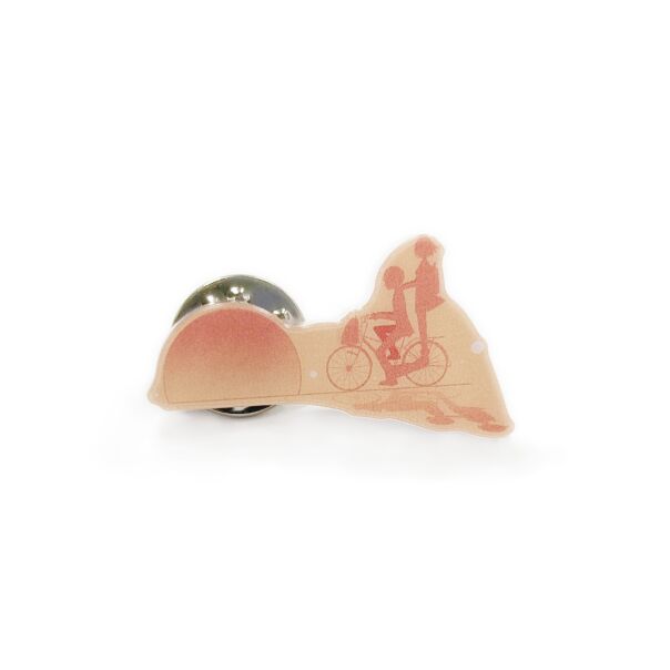 Acrylic Pin Badge - Aitakute