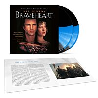 Braveheart (OST) (Limited Edition - Black with Blue Streak) (2LP)