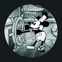 Steamboat Willie (米奇90歲限量12" 圖案碟)