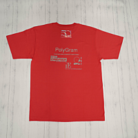 寶麗金50週年紀念限量版 T恤 (紅色）