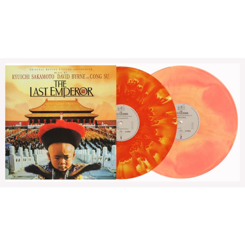 The Last Emperor (OST) (2x Fire And Cloud Colour Vinyl)