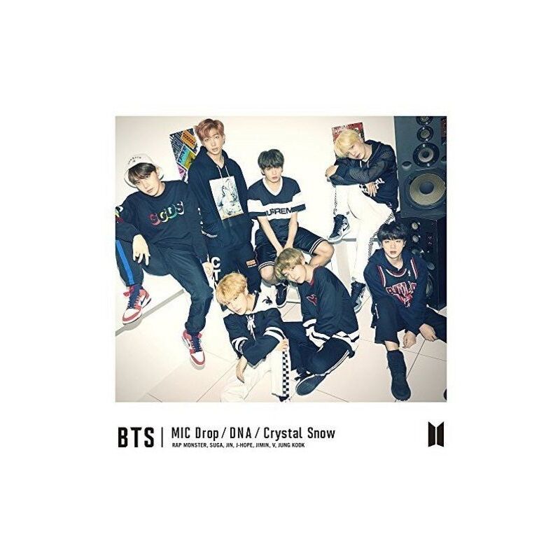 BTS防彈少年團/ MIC Drop/DNA/Crystal Snow 初回B盤(CD+DVD) (台灣版